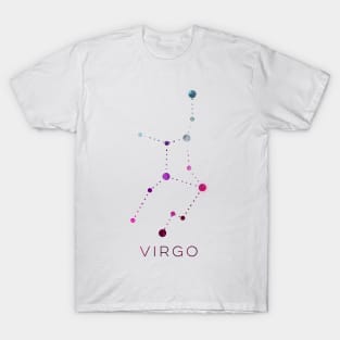 VIRGO STAR CONSTELLATION ZODIAC SIGN T-Shirt